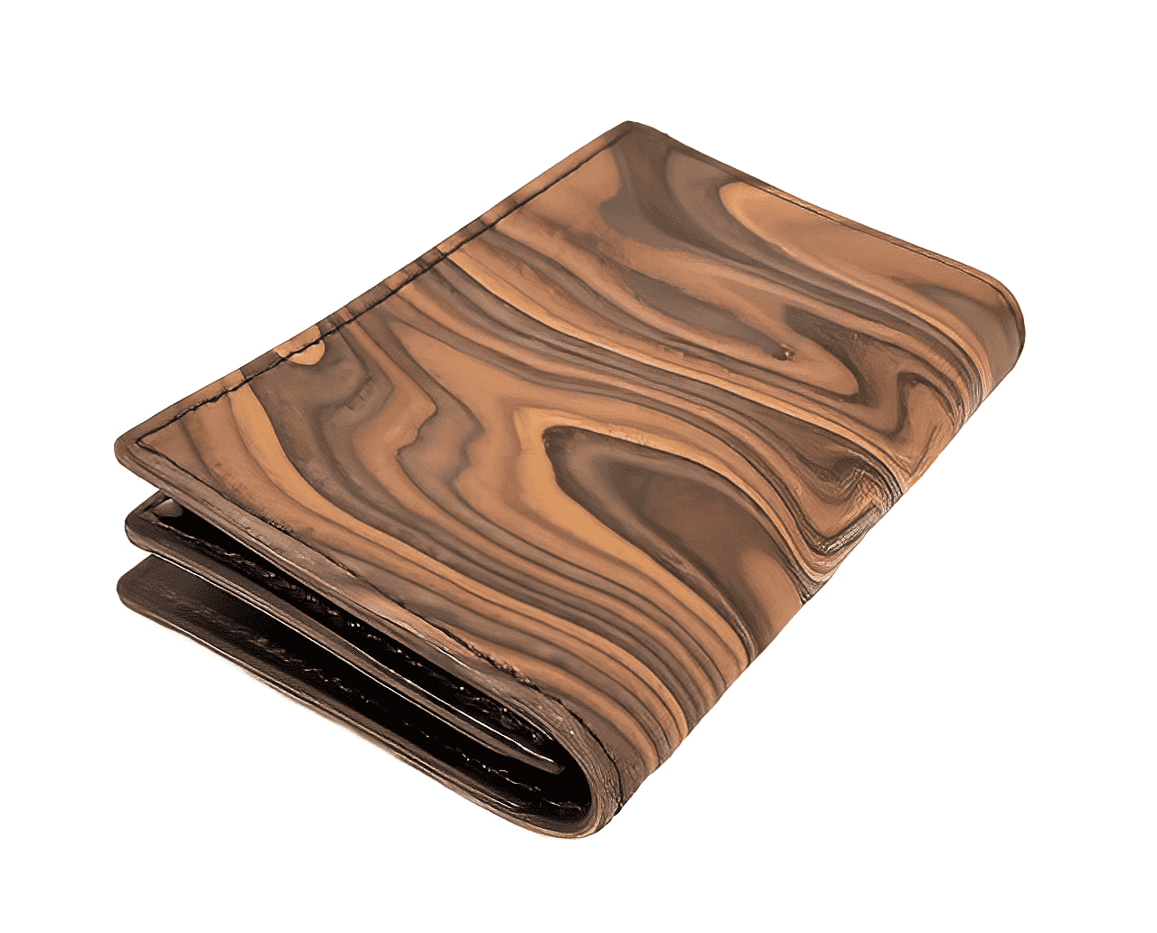 【Magnet】Sukimo Leather｜Card Case (Wood Brown)