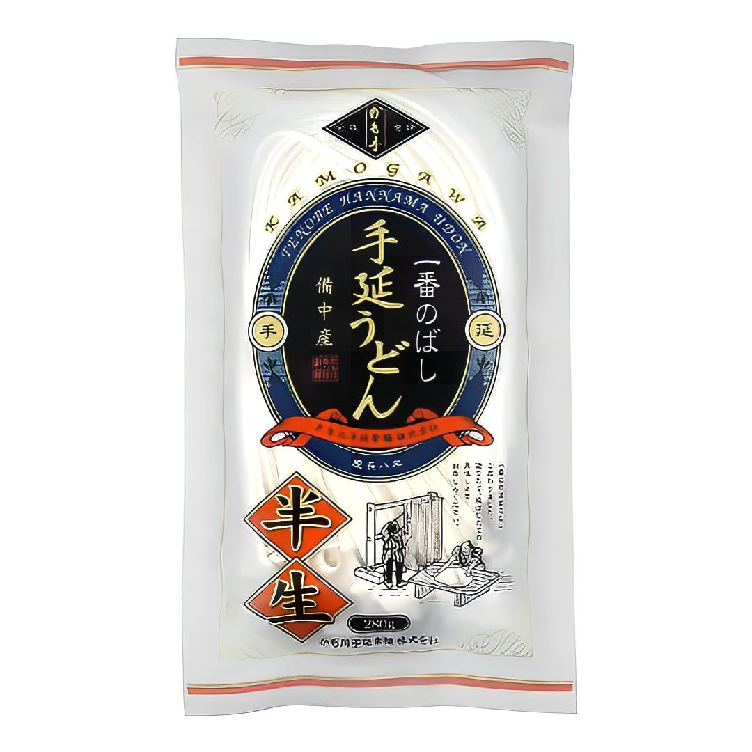 [Kamote] Ichiban nobashi hand-stretched udon (semi-dried noodles, 2-3 servings)