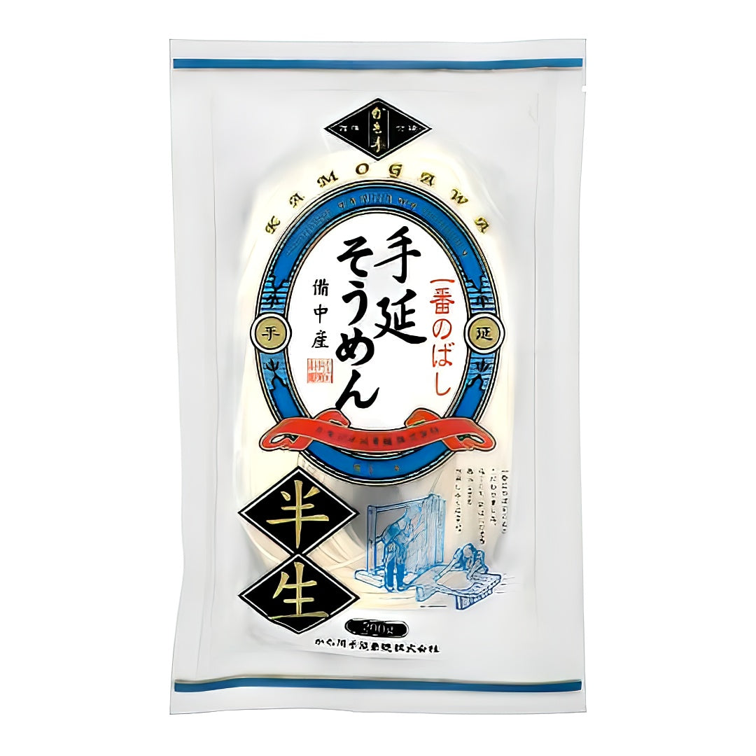 [Kamote] Ichiban nobashi hand-stretched somen (semi-dried noodles, 2 servings)