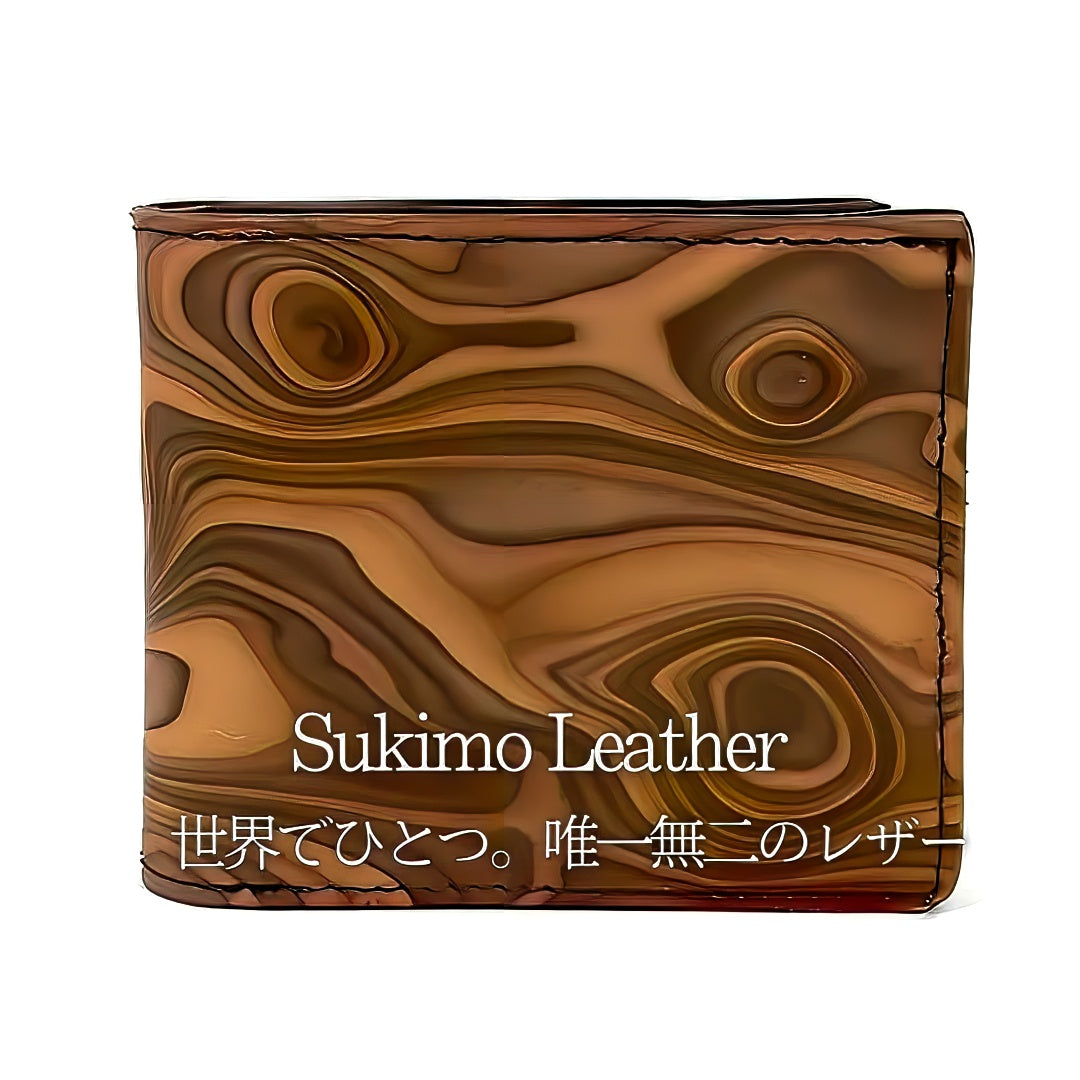 【Magnet】Sukimo Leather｜Billfold Wallet (Wood Brown)