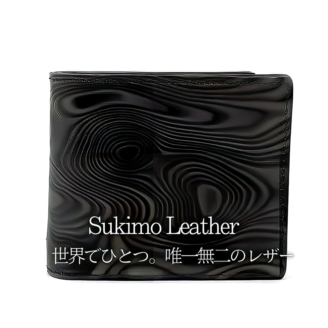 [Magnet] Sukimo Leather | Billfold Wallet (Wood Black)