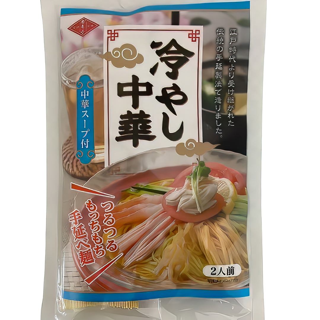 【かも手】冷やし中華 (乾麺 2人分 中華スープ2食付)｜夏季限定