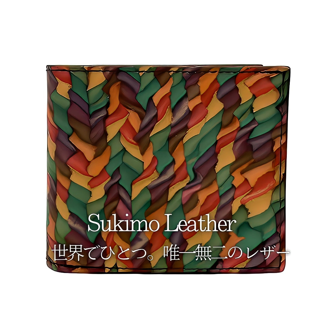 【Magnet】Sukimo Leather｜Billfold Wallet (Mosaic)